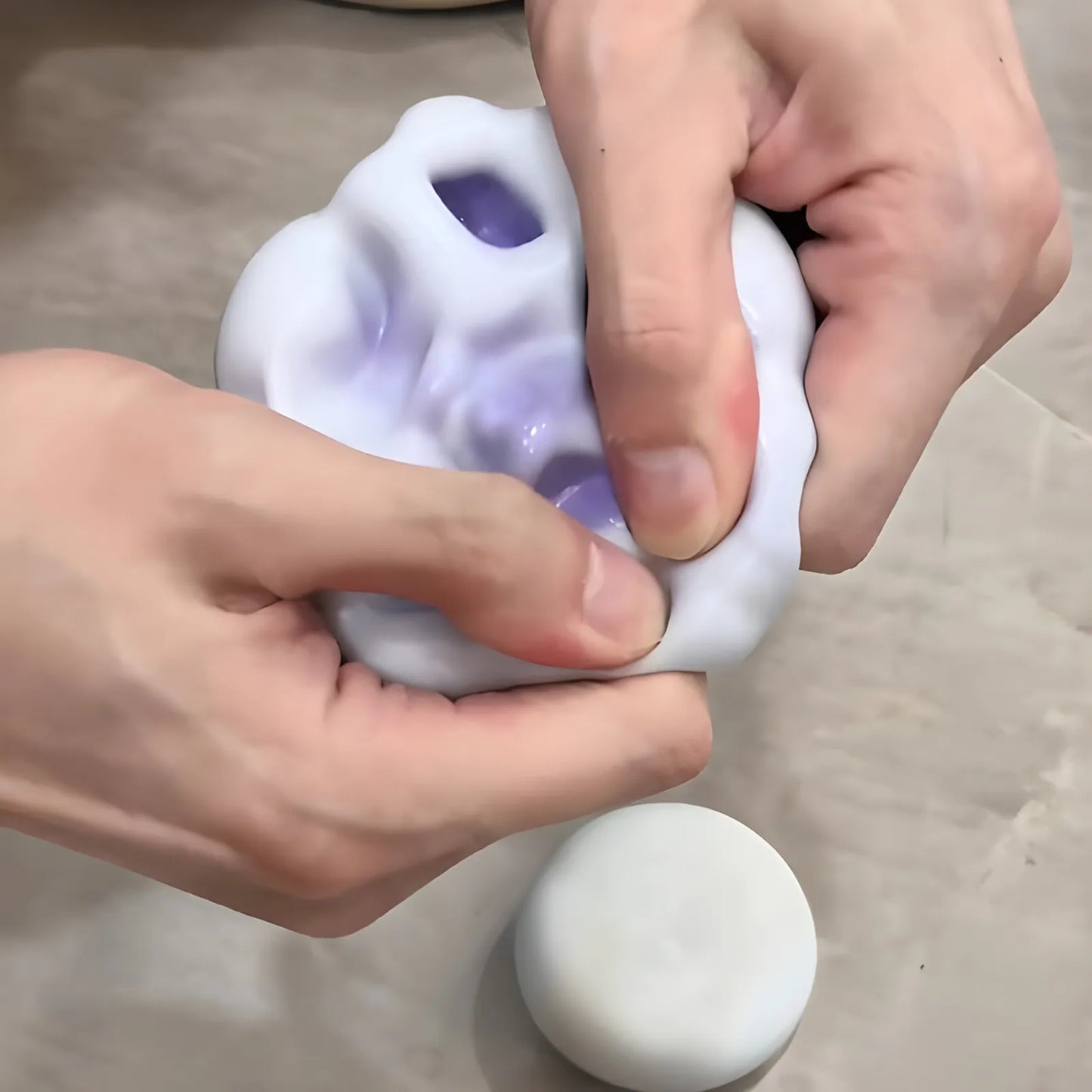 Relax Ball Squishy Table Toys Plasticity Ice Skin Super Soft Ultra-Thin Sticky Ball