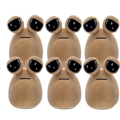 1-6Pcs 22Cm Anime Game the Maw My Pet Alien Pou Kawaii Cartoon