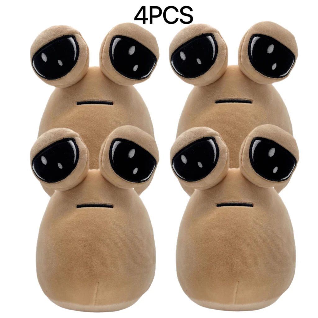 1-6Pcs 22Cm Anime Game the Maw My Pet Alien Pou Kawaii Cartoon