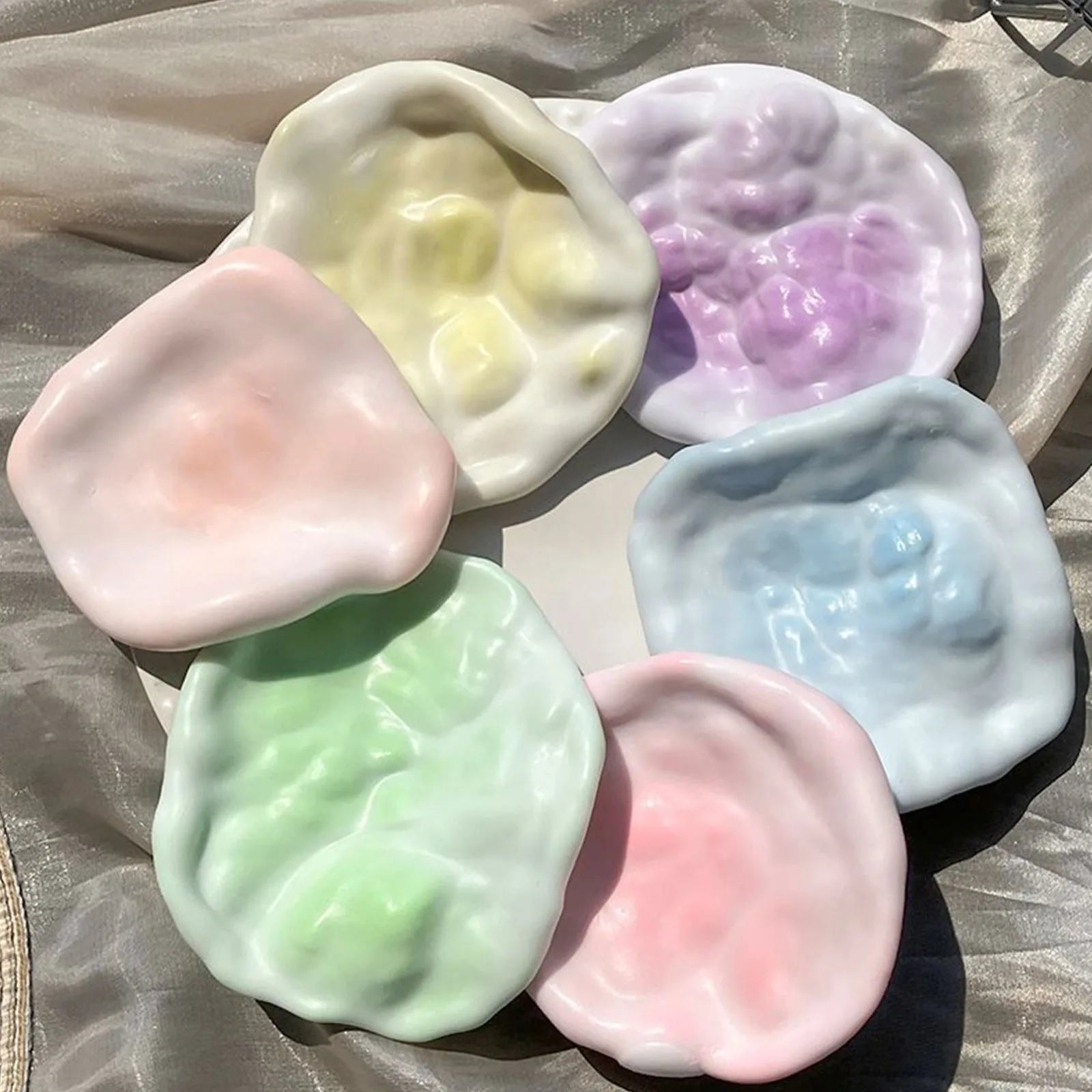 Relax Ball Squishy Table Toys Plasticity Ice Skin Super Soft Ultra-Thin Sticky Ball