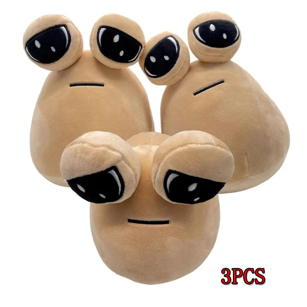 1-6Pcs 22Cm Anime Game the Maw My Pet Alien Pou Kawaii Cartoon